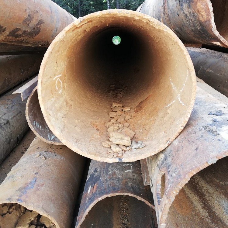 Труба бу 426x12 мм спиралешовная из-под нефти